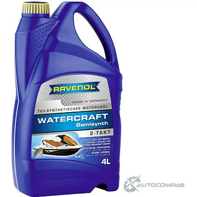 Моторное масло полусинтетическое WATERCRAFT Teilsynth. 2-Takt, 4 л RAVENOL 4014835728493 1436771693 SVAL TCA