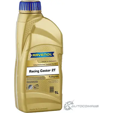 Моторное масло для 2-х тактных двигателей Racing Castor 2T, 1 л RAVENOL QFJ2 C 4014835739413 1436771320
