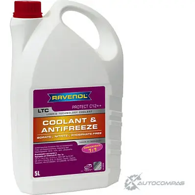 Охлаждающая жидкость LTC - Protect C12++ Concentrate, 5 л RAVENOL 1436771125 GJPB5H 4014835756052 0PM 7UDX