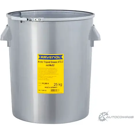 Смазка на основе синтетических компонентов Arctic Tripoid Grease ATG 2 mit MoS2, 25 л RAVENOL 1436770464 4014835756786 AZ BSOY 2XA1D6D