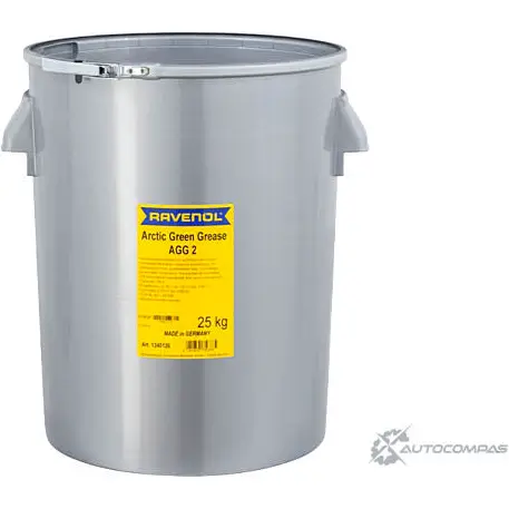 Смазка на основе синтетических компонентов Arctic Green Grease AGG 2, 25 л RAVENOL EY4C MH 4014835756885 1436770456 VXMAZ5E