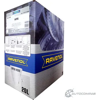 Моторное масло полусинтетическое легкотекучее HPS SAE 5W-30, 20 л RAVENOL XP6 V3 1436770995 4014835773127