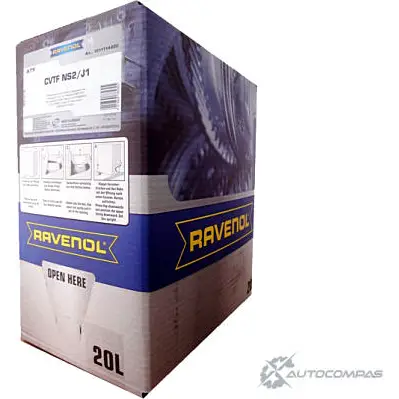 Трансмиссионное масло в вариатор синтетическое 4014835785625 RAVENOL, 20 л RAVENOL 4014835785625 1436770669 ZHEY FX изображение 0