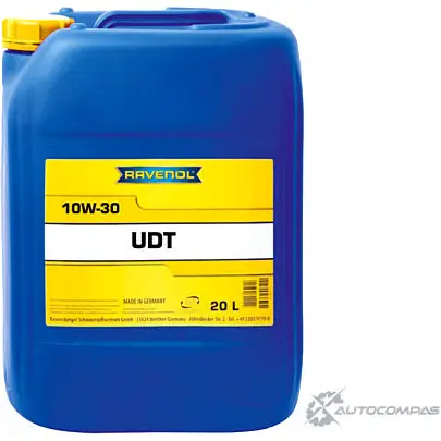 Моторное масло синтетическое высоколегированное UDT Ultra Duty Truck SAE 10W-30, 20 л RAVENOL 36UE JI 4014835850507 1436771585
