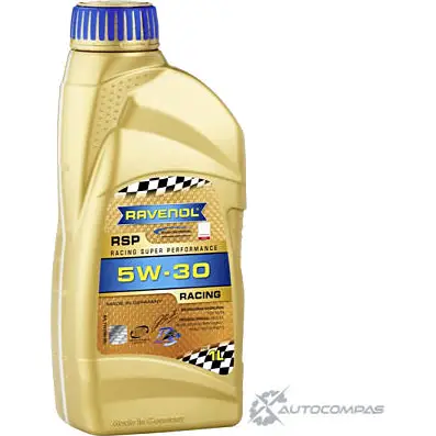 Моторное масло синтетическое легкотекучее RSP Racing Super Performance SAE 5W-30, 1 л RAVENOL F FH9SC 1436771354 4014835852754