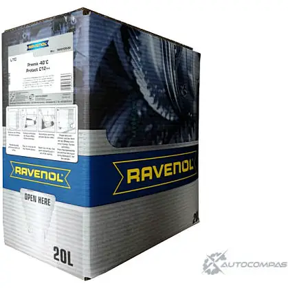 Охлаждающая жидкость LTC - Protect C12++ Premix -40 176,C, 20 л RAVENOL QRYQOS O 4014835858893 1436771127 BEX9R изображение 0