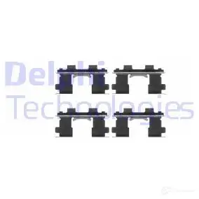 Ремкомплект колодок DELPHI LX0252 5012759068311 QYCU H3 952478 изображение 0