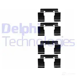 Ремкомплект колодок DELPHI LX0337 5012759281932 952554 M7845 Z9 изображение 0