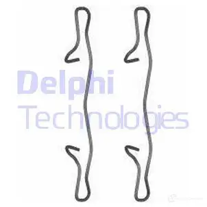 Ремкомплект колодок DELPHI 5012759504222 952787 LX0571 CR B4IX изображение 4