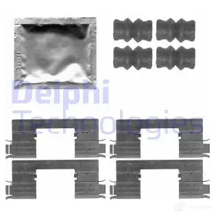 Ремкомплект колодок DELPHI LX0538 5012759451946 952754 3 K8BHP изображение 0