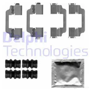 Ремкомплект колодок DELPHI HOAC3O S LX0580 5012759504369 952796 изображение 0