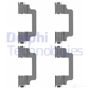Ремкомплект колодок DELPHI LX0505 IDGDL U3 5012759451618 952721 изображение 0