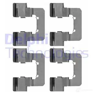 Ремкомплект колодок DELPHI LX0534 5012759451908 M0 8A2K 952750 изображение 0