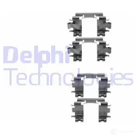 Ремкомплект колодок DELPHI LX0298 5012759097489 952519 7 K61MC изображение 0