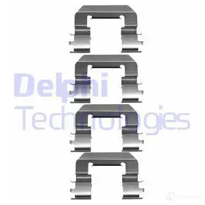 Ремкомплект колодок DELPHI HK NM2J 5012759988862 LX0667 1417611675 изображение 0