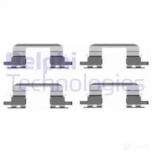 Ремкомплект колодок DELPHI 952647 LX0431 5012759372340 DJQC0 DM изображение 0