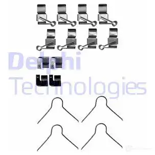 Ремкомплект колодок DELPHI 5012759988756 2S0 C3CF 1417611664 LX0656