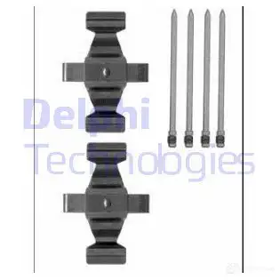 Ремкомплект колодок DELPHI ZE0 KJ 5012759504178 LX0566 952782 изображение 0