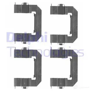 Ремкомплект колодок DELPHI NH 9BX1Z 5012759408490 952717 LX0501 изображение 0