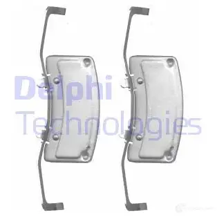 Ремкомплект колодок DELPHI 5012759451984 LX0542 952758 OBHFU E0 изображение 0