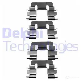Ремкомплект колодок DELPHI 952826 5012759517024 LX0610 7 SJQOOE изображение 0
