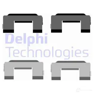 Ремкомплект колодок DELPHI 952733 T 4BK1 5012759451731 LX0517
