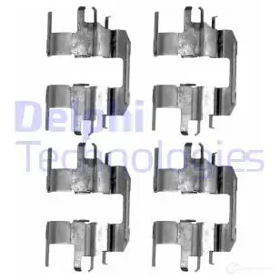 Ремкомплект колодок DELPHI LX0496 5012759413876 F8SP2 Z 952712