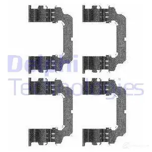 Ремкомплект колодок DELPHI BRDEK H7 5012759404829 952700 LX0484