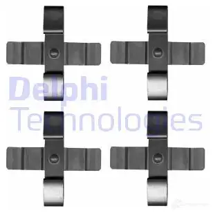 Ремкомплект колодок DELPHI DIS BJ8 LX0625 952841 5012759517178 изображение 0