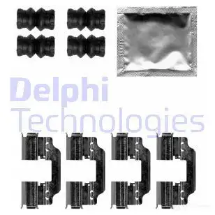 Ремкомплект колодок DELPHI LX0622 952838 5012759517147 SEP RZ изображение 0