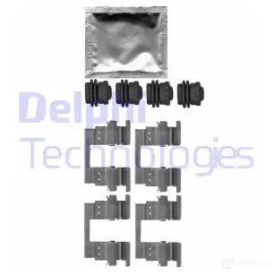 Ремкомплект колодок DELPHI XQ NQX 5012759988855 LX0666 1417611674 изображение 0