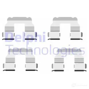 Ремкомплект колодок DELPHI 2UFZ K 5012759397442 952673 LX0457 изображение 0