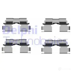 Ремкомплект колодок DELPHI HJ 561B 5012759397381 952667 LX0451