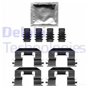 Ремкомплект колодок DELPHI 1437353839 ZQE1 B9 LX0689 изображение 0