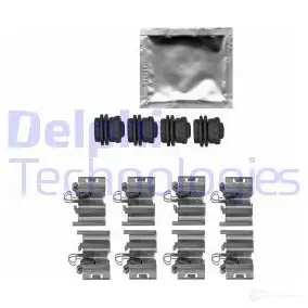 Ремкомплект колодок DELPHI 1437353885 LX0668 UU 51E изображение 0