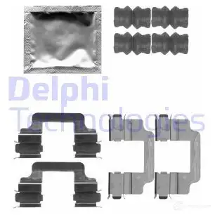 Ремкомплект колодок DELPHI 952725 LX0509 5012759451656 AAK 3C изображение 0