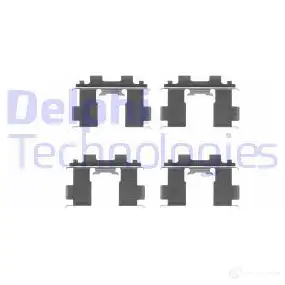 Ремкомплект колодок DELPHI DI08 0O 952522 5012759172643 LX0303 изображение 0
