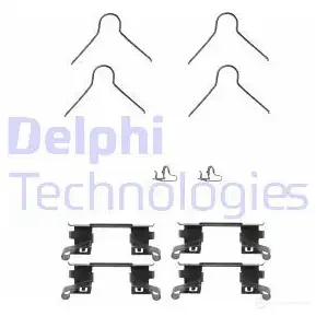 Ремкомплект колодок DELPHI 5012759068328 952479 LX0253 QWP 84 изображение 0