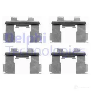 Ремкомплект колодок DELPHI 952608 LX0392 5012759346655 5F 1JUK изображение 0