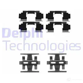 Ремкомплект колодок DELPHI 5012759067758 LX0195 952421 SA 8OJ3 изображение 0