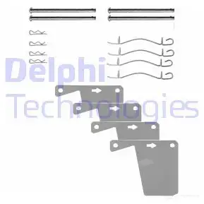 Ремкомплект колодок DELPHI 0PTJ 6QK 952400 LX0174 5012759067550