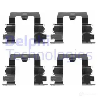 Ремкомплект колодок DELPHI 5012759830130 LX0134 ZIX DD 952367