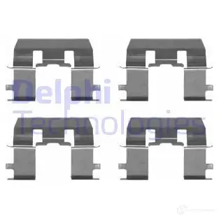 Ремкомплект колодок DELPHI LX0368 952585 I3HVY OE 5012759345764