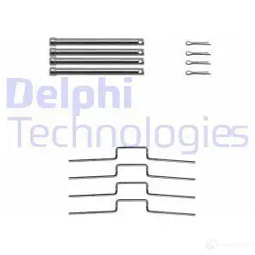 Ремкомплект колодок DELPHI 5012759830420 LX0165 8XW84 6 952394 изображение 0