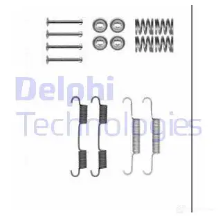 Ремкомплект тормозных колодок DELPHI 3B UYP 5012759507032 LY1385 953197 изображение 0