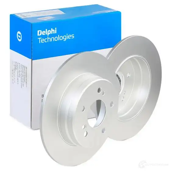 Тормозной диск DELPHI M7 CDQT BG3326C 934638 5012759533529 изображение 1