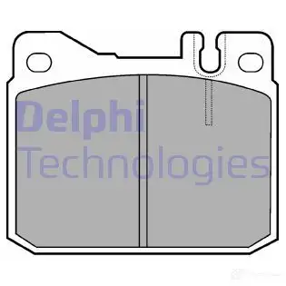 Тормозные колодки дисковые, комплект DELPHI 203 92 LP427 950280 UJ3Z8O0