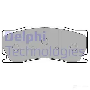 Тормозные колодки дисковые, комплект DELPHI 5012759455746 6SE B8 LP2216 949968 изображение 0