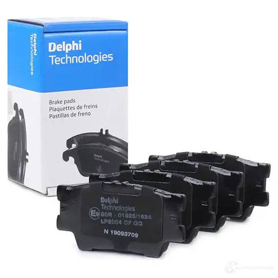Тормозные колодки дисковые, комплект DELPHI 2433 8 949748 Q6XPE LP2004 изображение 1