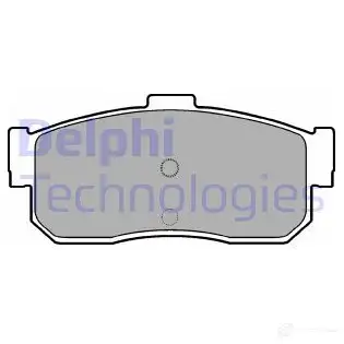 Тормозные колодки дисковые, комплект DELPHI VOI3NSN 950716 LP975 2 1713 изображение 0